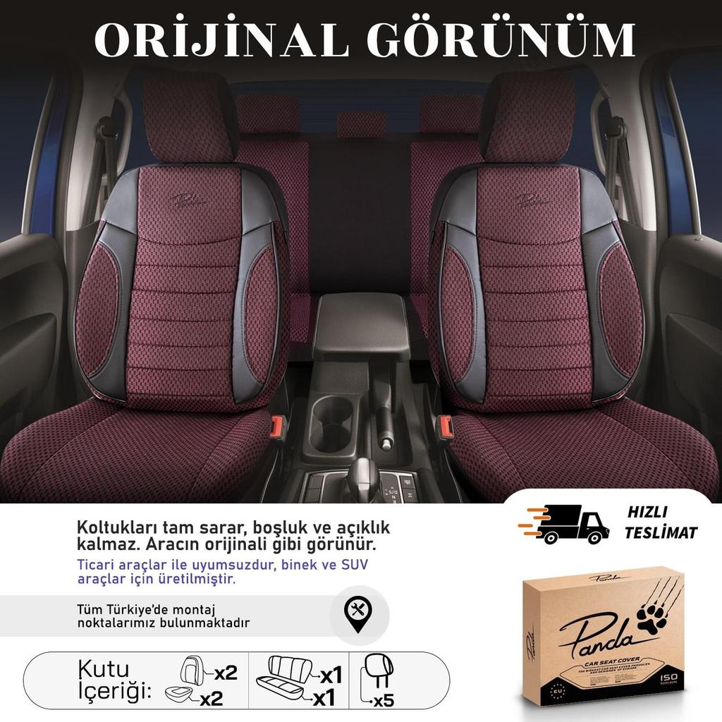 Elegant Series Woven Fabric Car Seat Covers