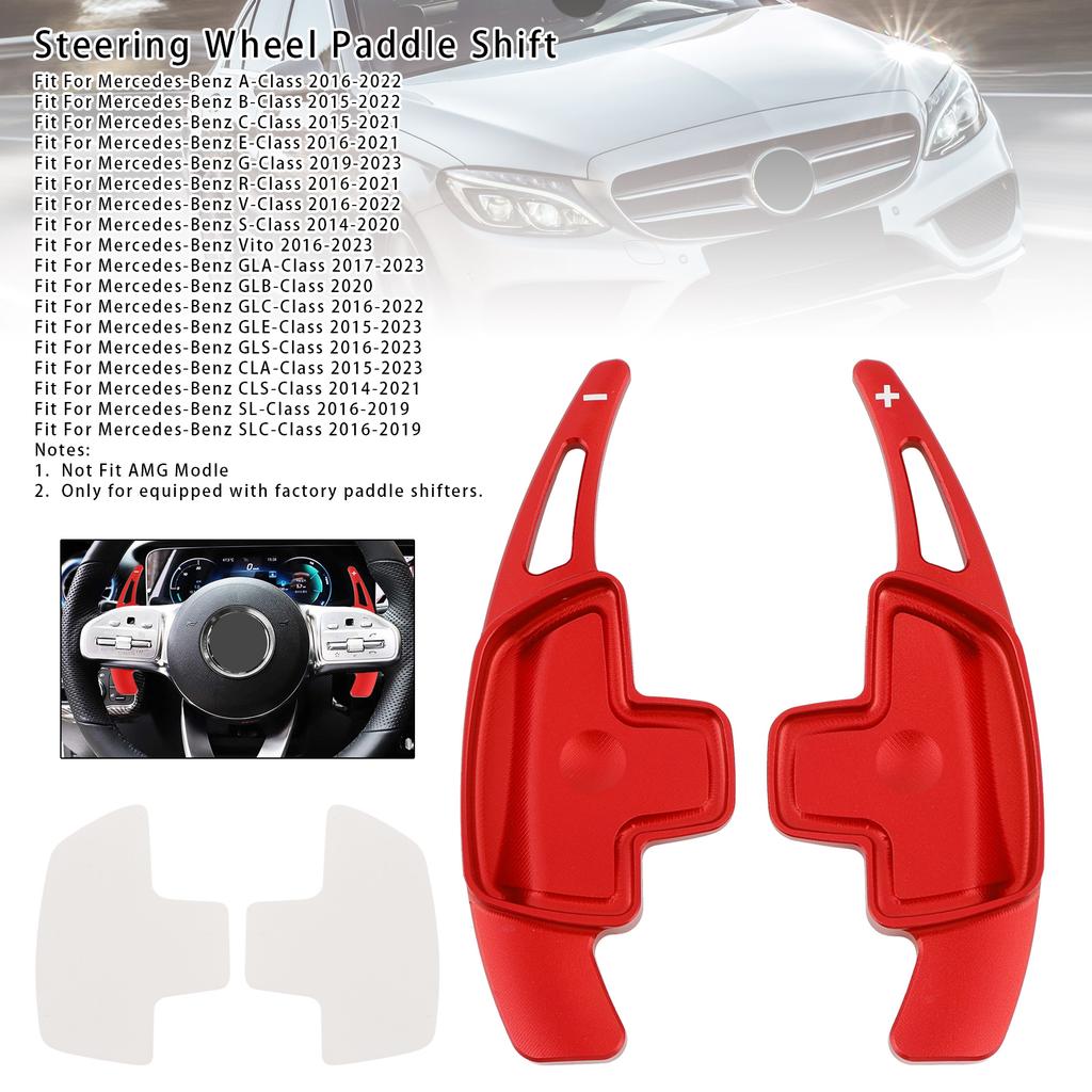 Steering Wheel Paddle Shifter For Benz C GLC E 2015-2022