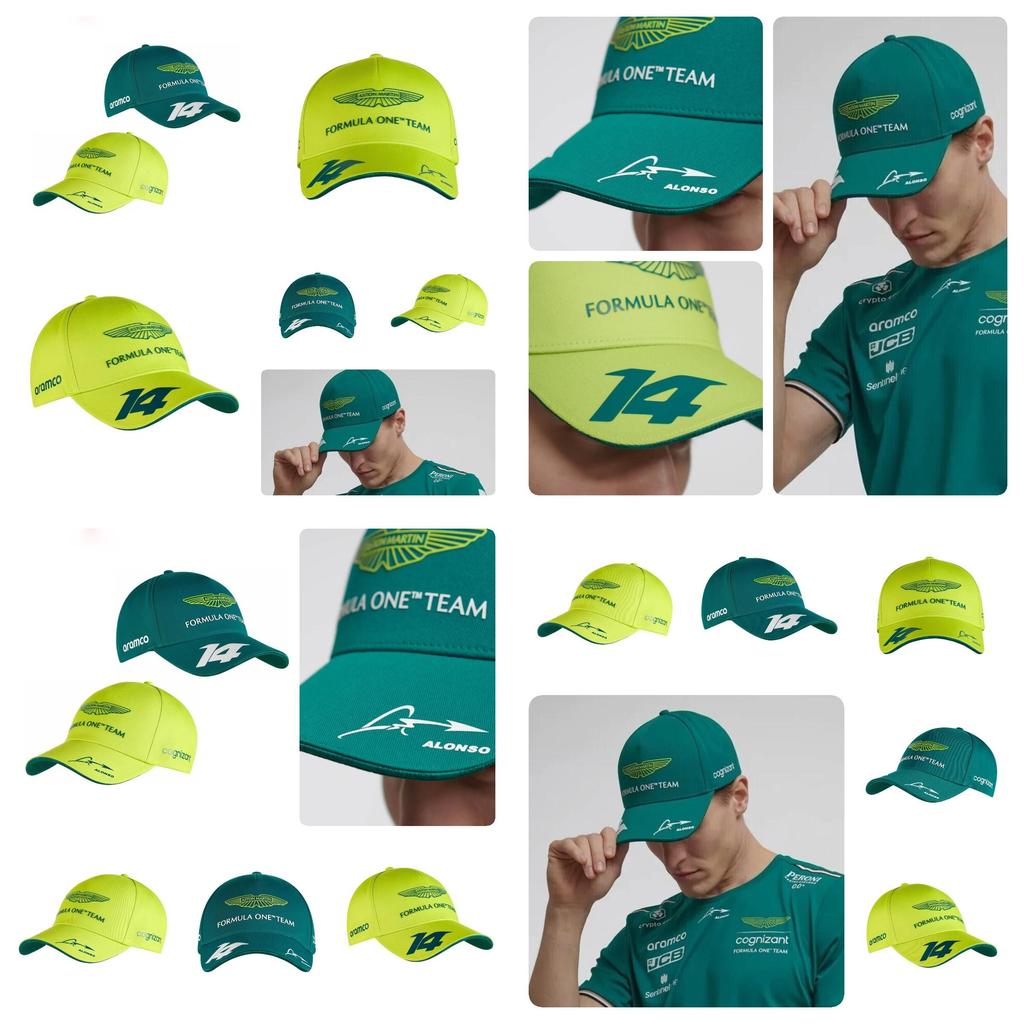 Aston Martin Formula One F1 Baseball Cap Trendy And Breathable With A Large Brim For Sun Protection