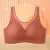 Seamless Plus Size Anti-Sag Sports Bra: Shockproof, Side Support, Bust Minimizing Vest