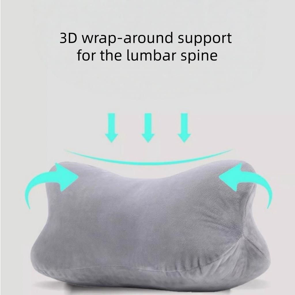 Multifunctional Triangle Pillow for Adults Cervical Spine Support Lumbar Bedside Cushion Nap Pillow Household Essential
