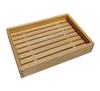 UchouteN Style Wooden Deli Tray with Natural for Deep Fried and Japanese Display Plate Drainer, Wood, Food, Tempura, Sashimi, Serving, Tableware,