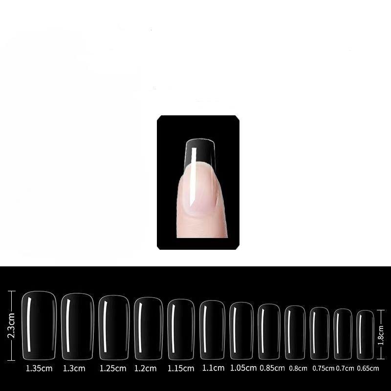 

120 шт./кор. балерина, полное покрытие, гроб, накладные ногти, накладные ногти, прозрачный/белый/натуральный УФ-гель, АБС-пластик, акрил, аксессуары для маникюра, инструменты