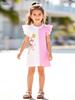 Little Maven Summer Cartoon Dresses for Girls - European Style