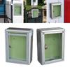 Secure Locking Ballot Box Aluminium Zinc Zinc Alloy Newspaper Box Collection Box Suggestion Mailbox Hotel