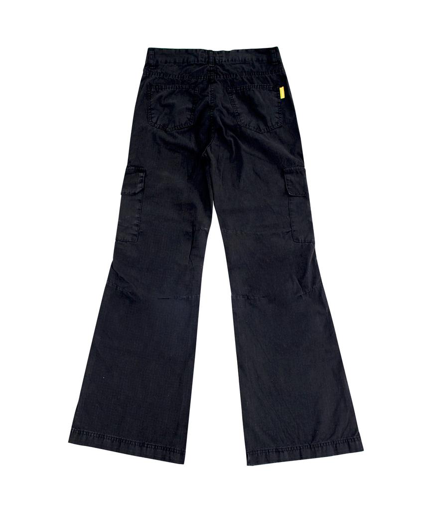 MAINBOOTH Cargo Bootcut Pants(Black)