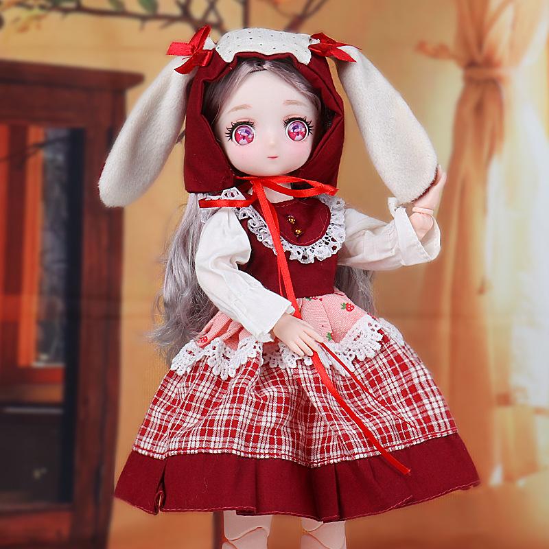 Comic Face Doll Doll Girl Birthday Present