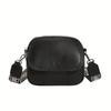 Chic Women’S Crossbody Bag - Solid Color Durable PU Magnetic Closure Comfort Strap Small & Stylish Purse With Zipper