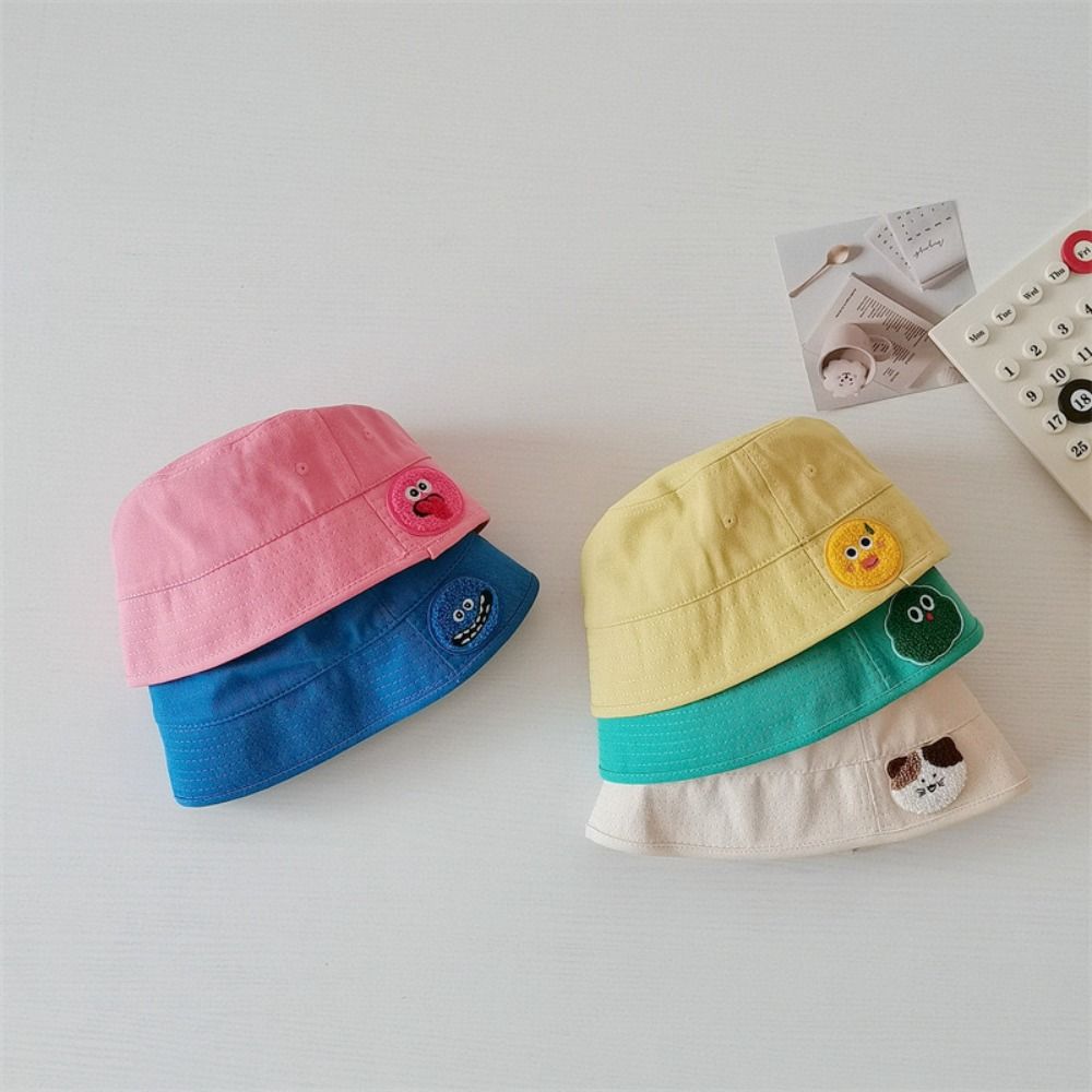 Breathable Basin Hats Wide Brim Baby Cap Fashion Bucket Hat  Boys Girls