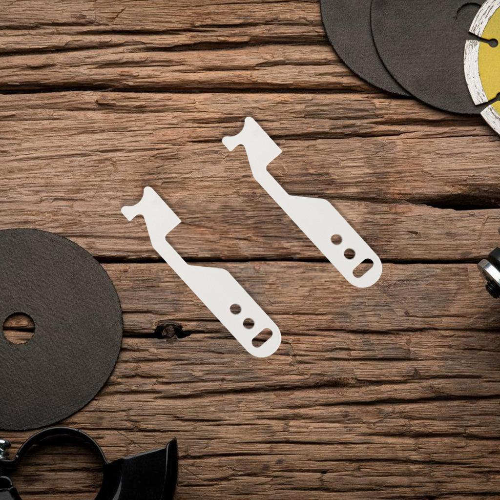 2 stk Rustfritt Stål Låseopplåsningshåndtak Kompakt Dørsprekklåsåpner Bærbar Brekkstang Håndverktøy Brannslokkingsverktøy