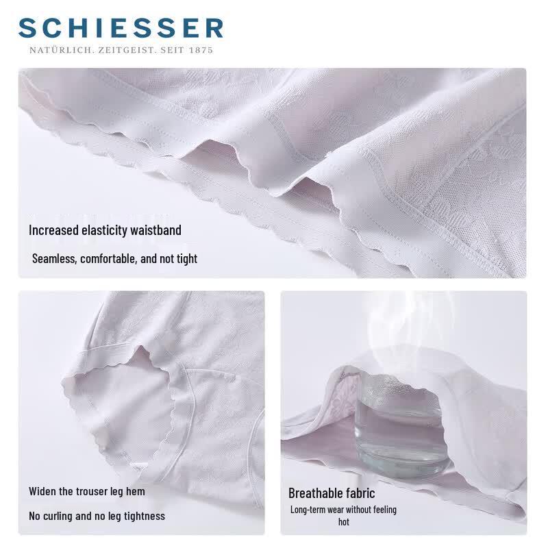 Schiesser Modal Lace High-Waist Tummy Control Underwear