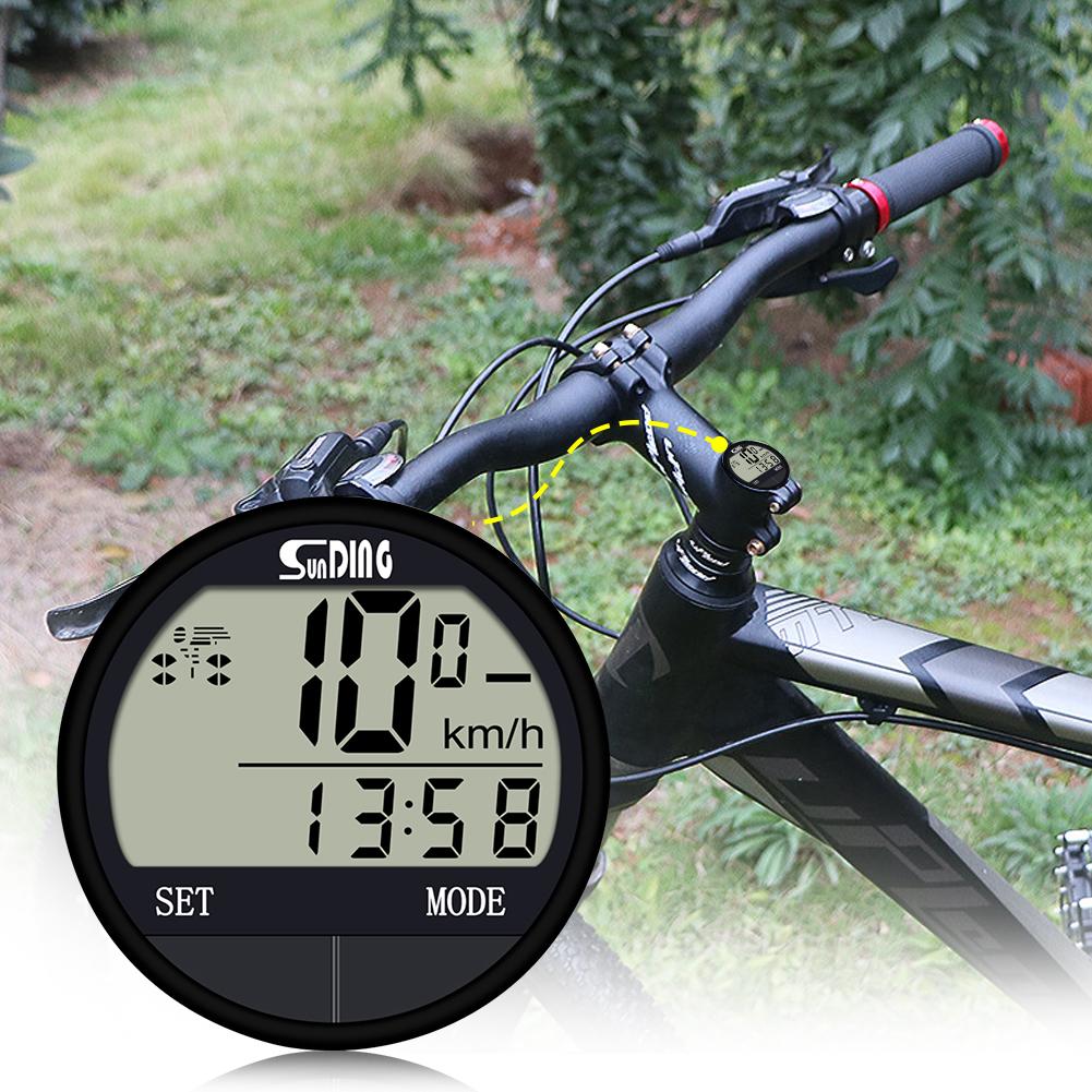 Bike Computer Bicycle Speedometer Multi-Functional Cycling Odometer Bike Odometer for Men Women Teens Bikers Outdoor Cycling