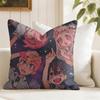 Anime Jjibaku Shounen Hanako Kun Cushion Cover Natural Linen Double Sided Print  Throw Pillow Case for Sofa Couch Home Decor