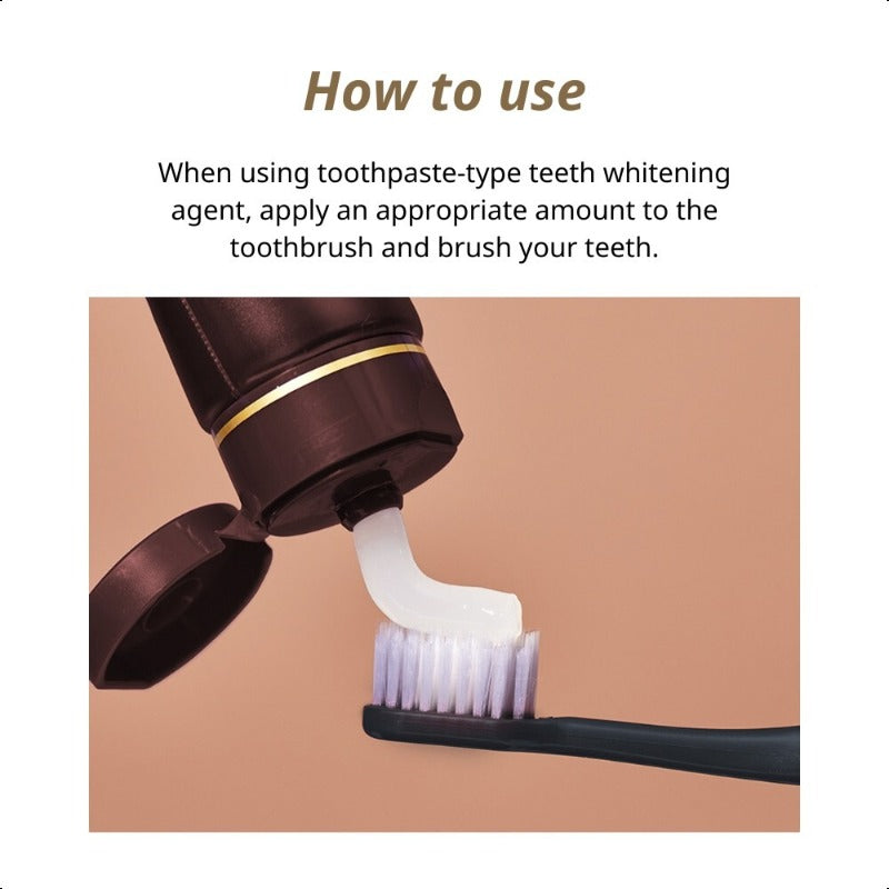 VUSSEN 28 Teeth Whitening Gel,Toothpaste Floral Mint Flavour 80g