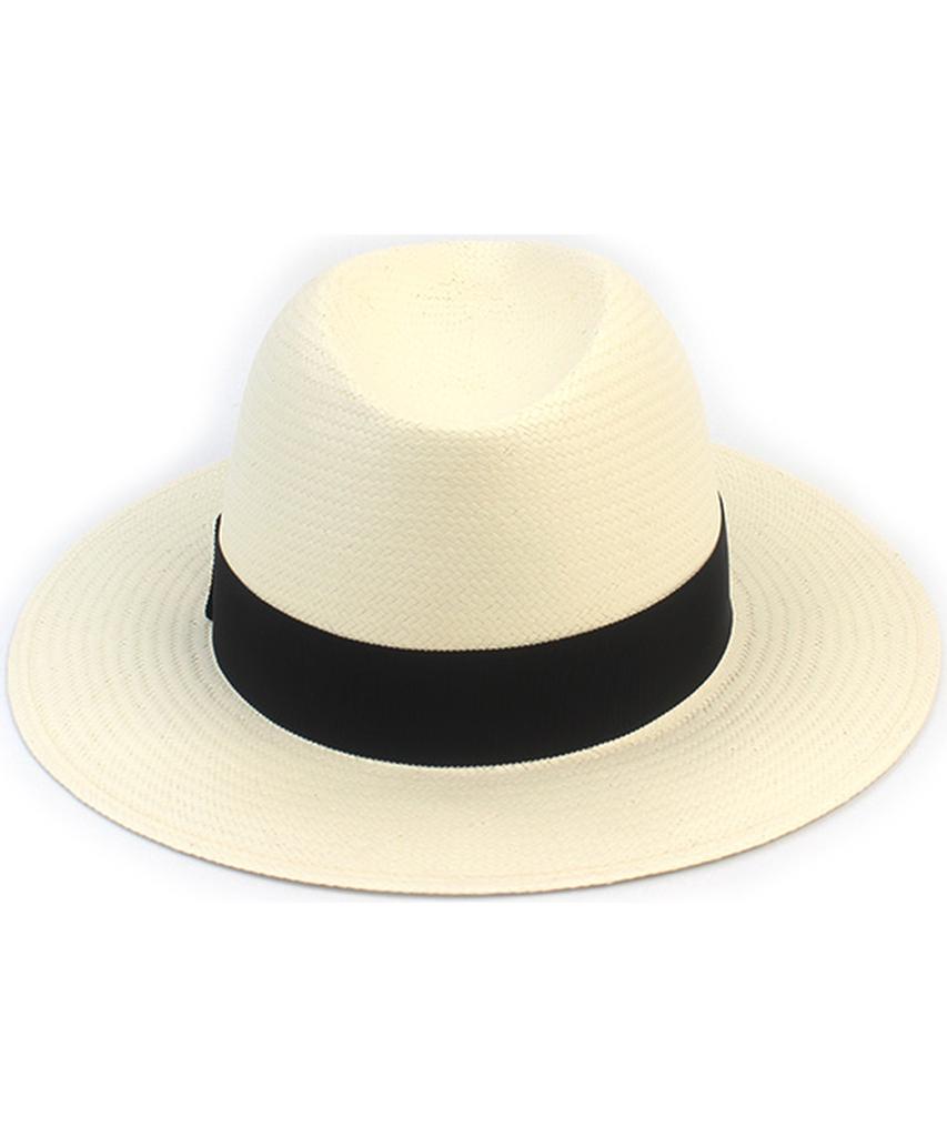 Yunibeosyeolkemiseuteuli Summer Basic Line Ivory Fedora Summer Hat