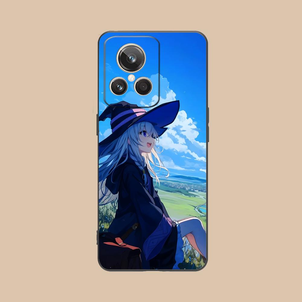 

Wandering Witch Elaina Matte TPU Mobile Phone Case for Realme 15 14 13 12 11 10 9 Pro Plus T i Lite 5G Colorful Printing Cover realme 9i 5G