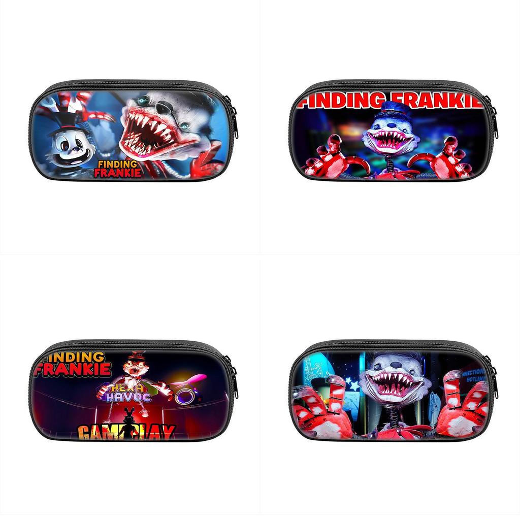 Finding Frankie Pencil Case Nylon Kids School Stationery Storage For Children