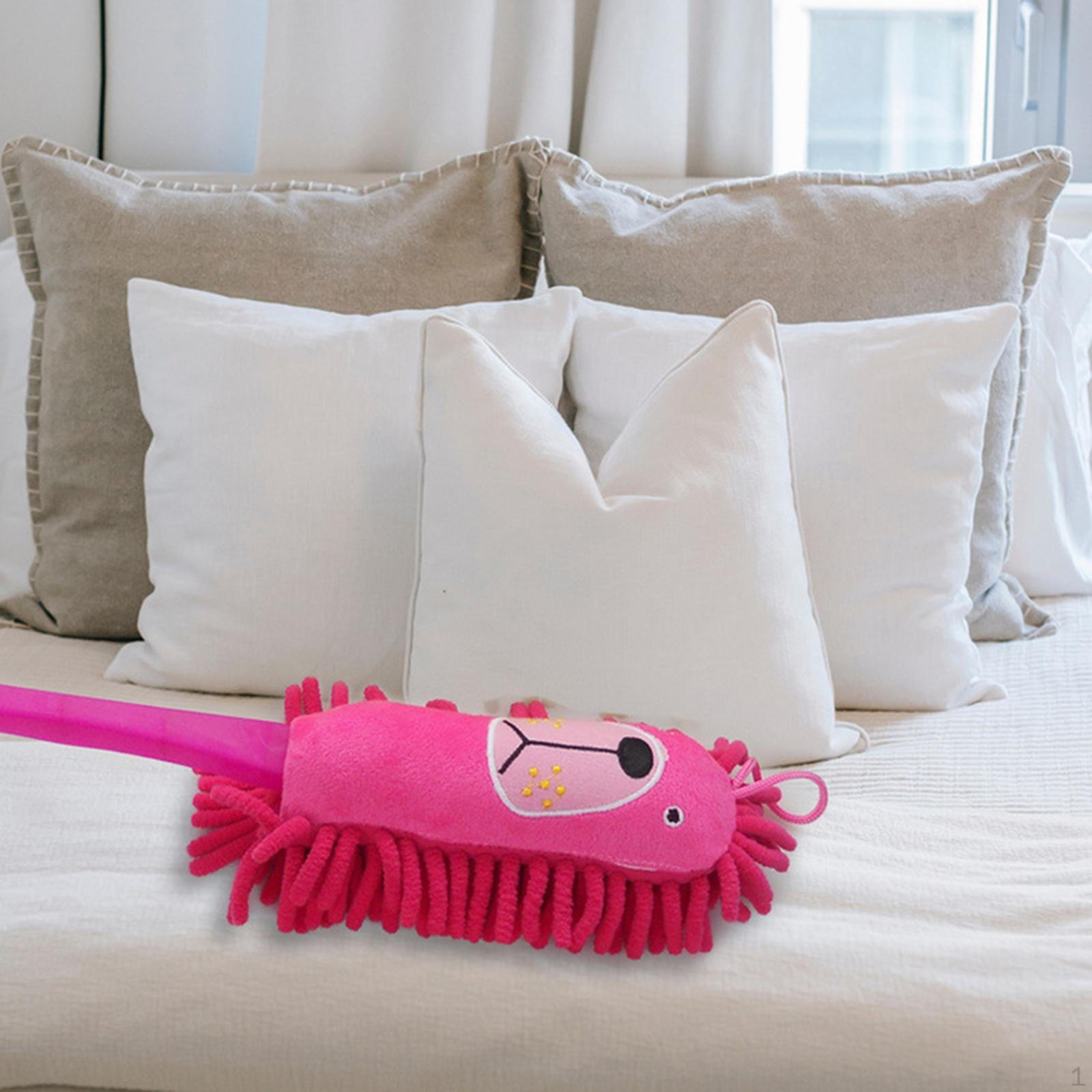 

Щетка из микрофибры, игрушка-игрушка, съемная насадка щетки, пылесос для мультяшной пыли розы красного