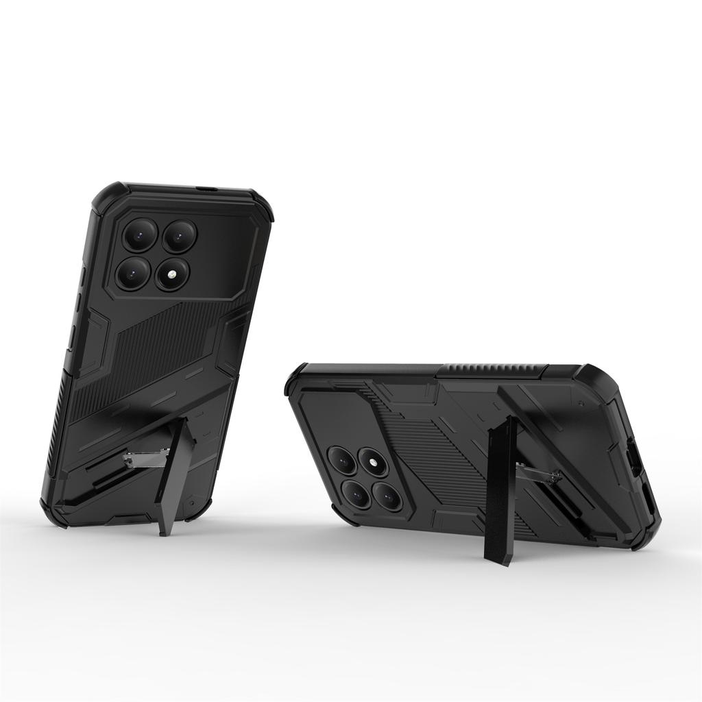For Xiaomi Redmi K90 5G / Poco F8 Pro Case PC + TPU Shockproof Phone Cover with Kickstand