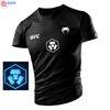 Popular Hot UFC T-shirt UFC Microfiber Jersey MMA Training Short Sleeves Shirt