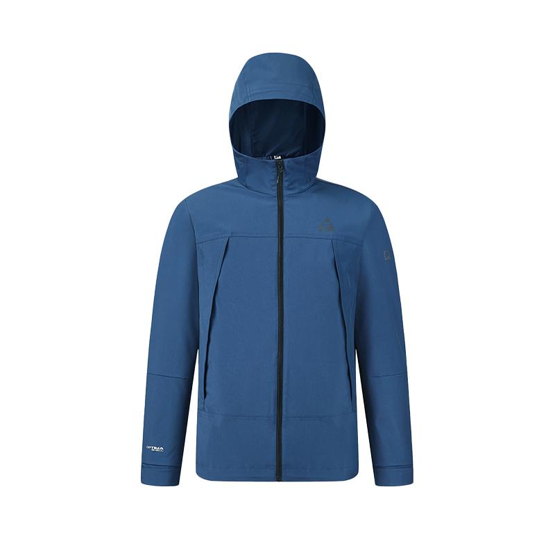 Fila EXPLORE Jackets Men's Badge Blue Hooded Moderate Other A11M617702FDB