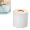 Roll Tissue Box Holder Innovative Modern Concise Large Space Round Tissue Toilet Paper Dispenser for Bathroom Living Room