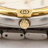 GUCCI Watches 9000M IvoryDial Stainless Steel Quartz Analog display unisex Used