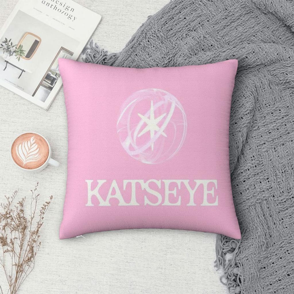 KATEYE Kpop Group Square Pillowcase Cushion Cover Pillow Case Throw Pillow Cover for Home Bedroom Car