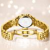OLEVS Luxury Gold Steel Ladies Watches Fashion Casual Luminous Waterproof Quartz Women's Watches Dress Clock Reloj Mujer