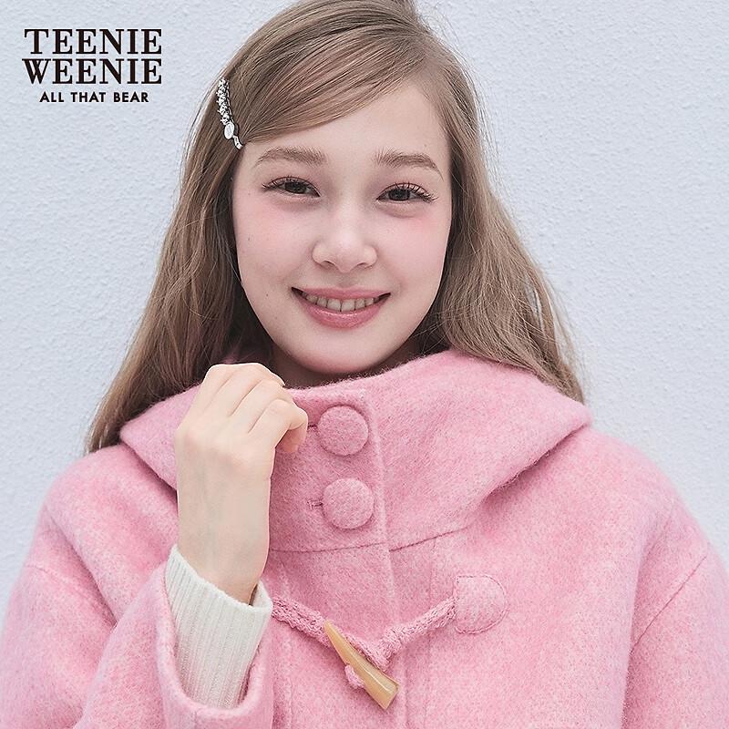 Teenie Weenie Women's Academic Style Toggle Wool Coat