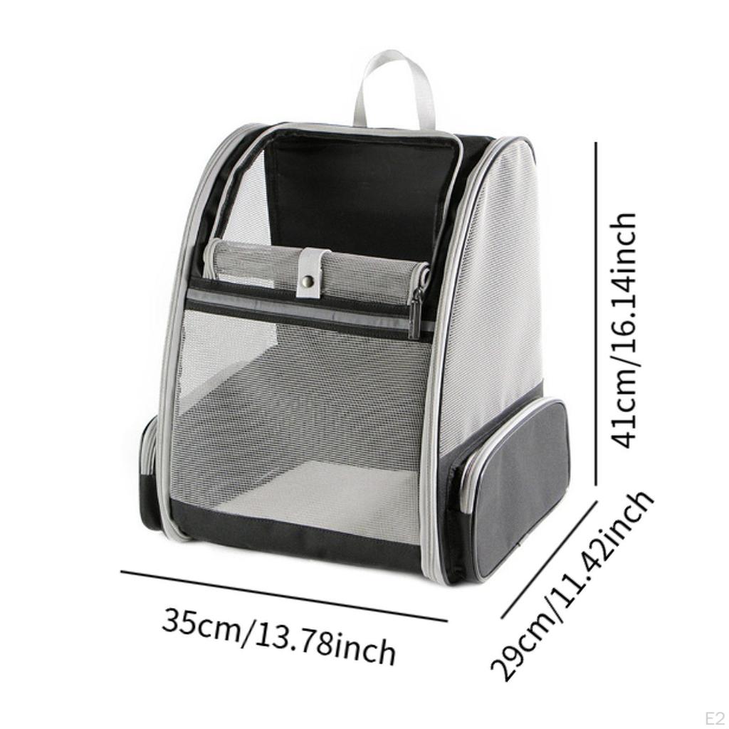 Rucksacktrage für kleine Hunde und Katzen, Ultimativer Komfort für Reisen und Outdoor-Abenteuer