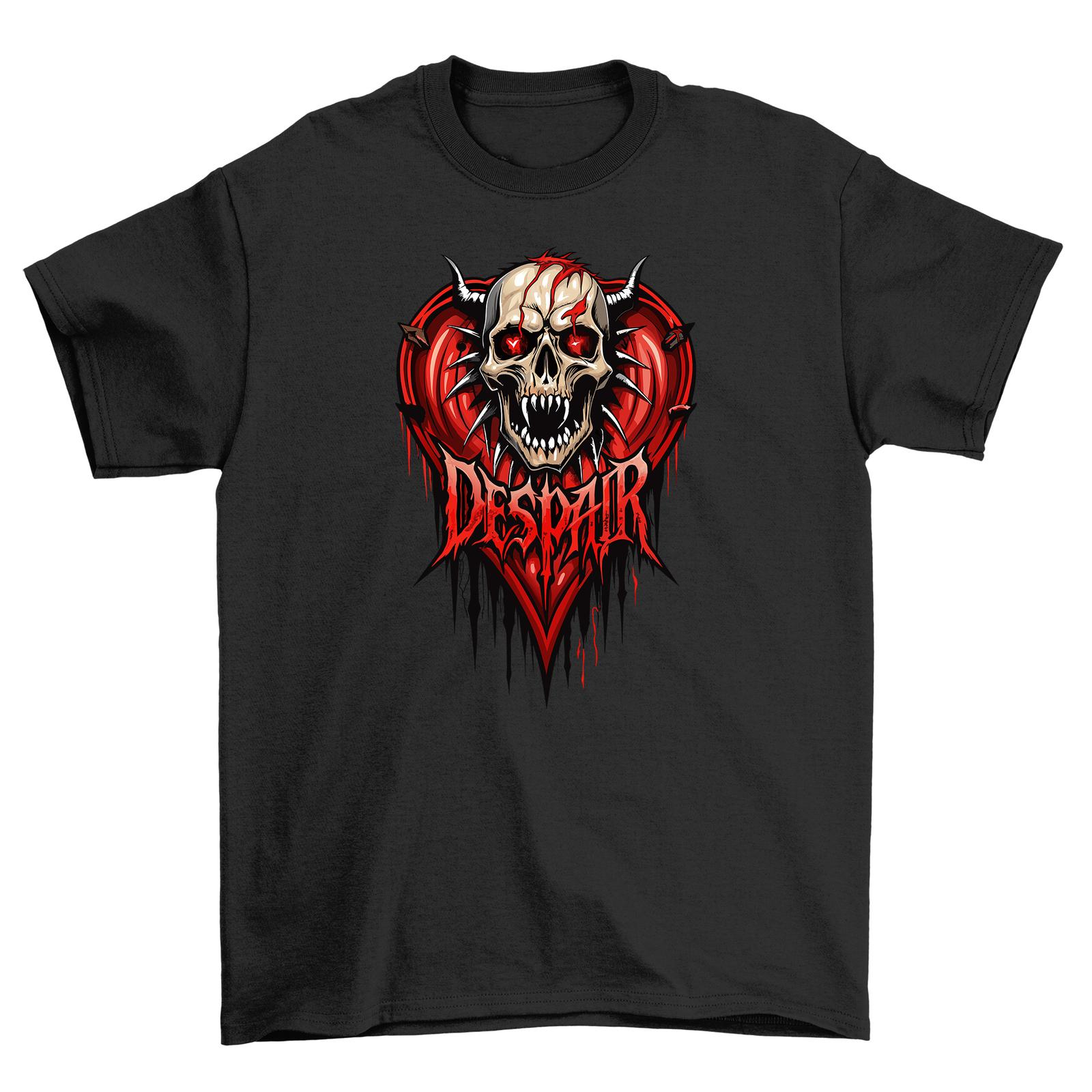 

Gothic_81 Devil Skull T-Shirt Mens Womens Tees Top - Spooky and Stylish! 100% cotton, Funny Unisex Pr 3XL