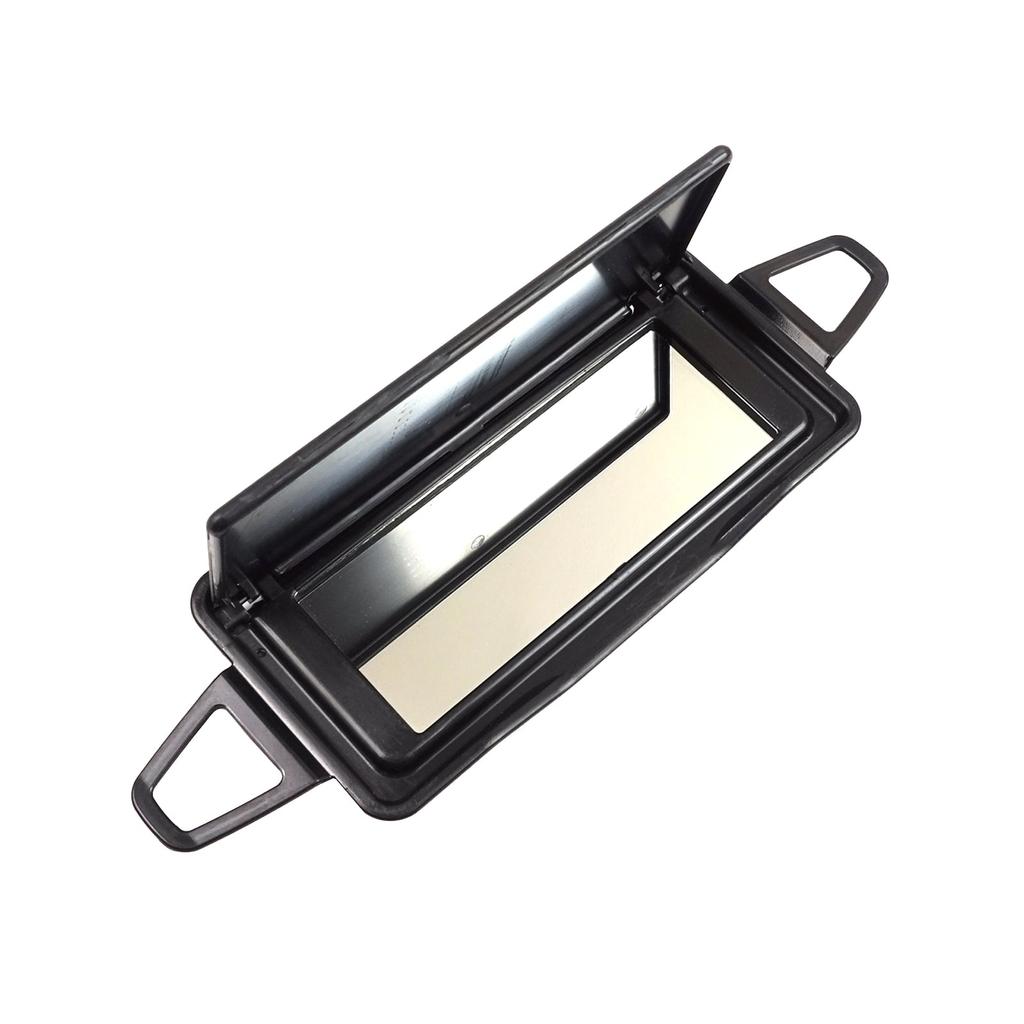BDP1005-1 Sun Shade Visor Makeup Cosmetic Mirror Cover Black 2128103710 for Mercedes E W212 CLS W218