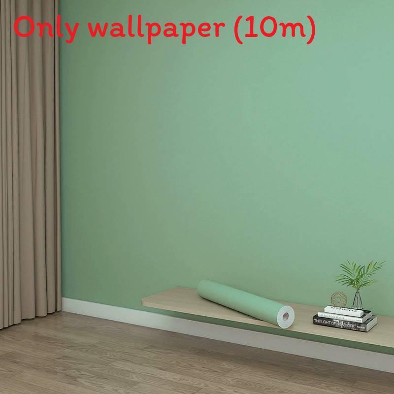 Matte Solid Color Design Dormitory Bedroom Decoration Self Adhesive Wallpaper