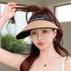 UV-blocking Rattan Straw Hat/sun Cap