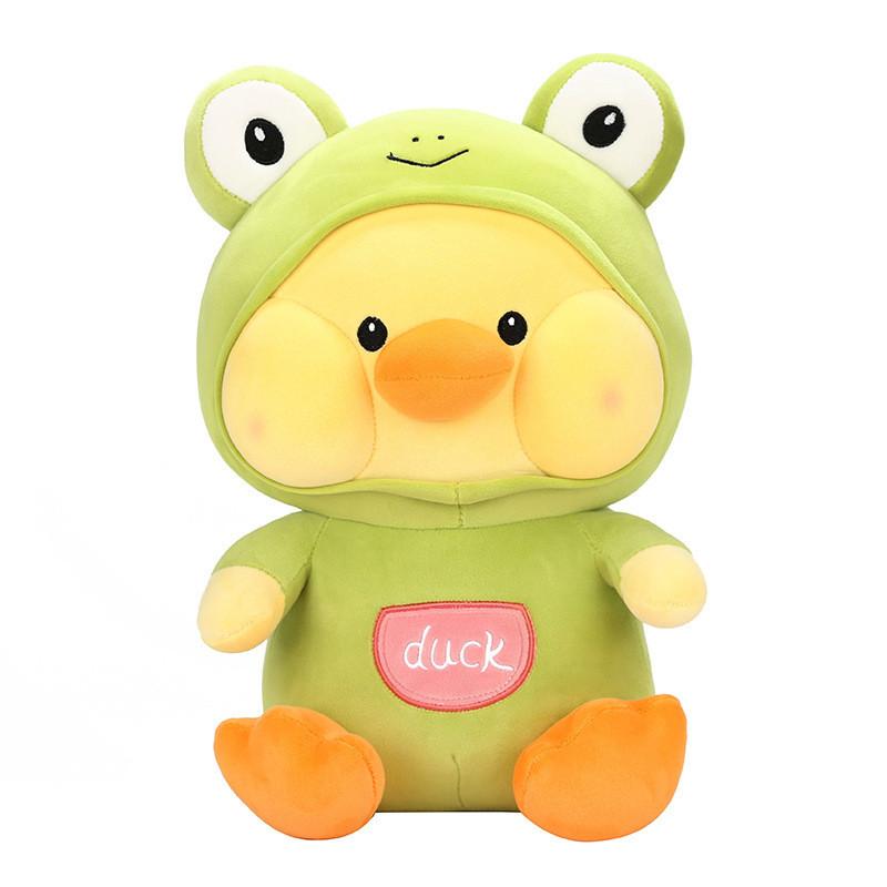 Frog Pig Dududuck Plush Toy Cartoon Stuffed Doll Bedroom Decoration Gift Kids
