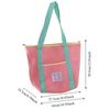 Shoulder Bag Mesh Tote Bag Colored Mesh Handbag Picnic Snack Bag Mesh Shopping Bag  Travel