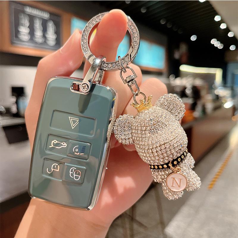 Premium Jaguar Key Case for XEL, XFL, F-Pace, I-Pace, F-Type, and XJ