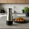 Olive oil vinegar dispenser 320 ml glass bottle with metal cap