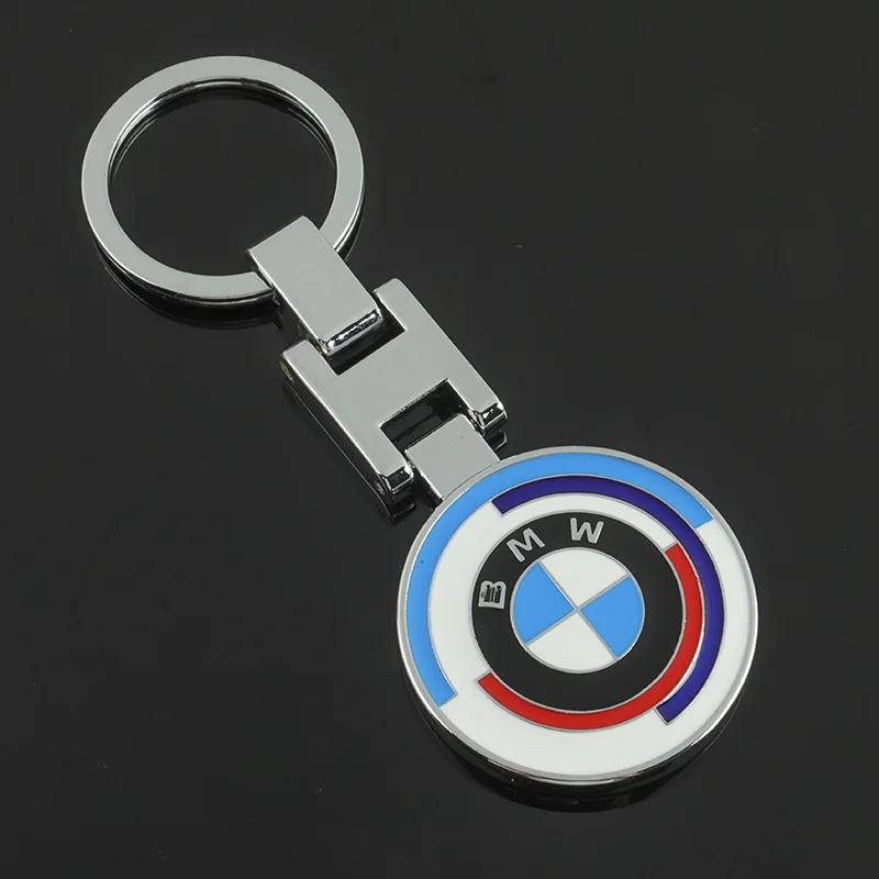 Car Emblem Keychain H Buckle Double-sided Key Ring For BMW G30 G32 G01 G02 G05 G06 G07 G26 G23 G22 F40 F20 G08 G16 G15 G14 G12 rvbf26