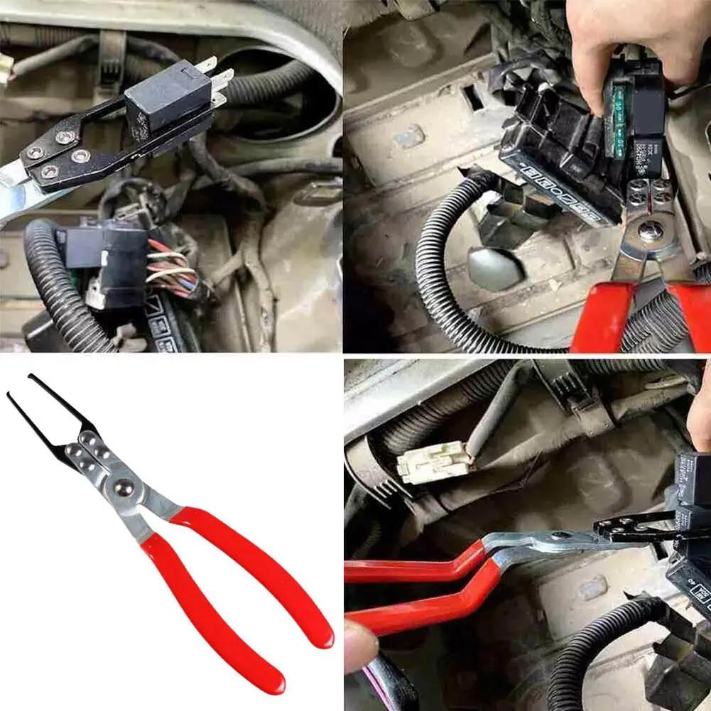 1Pcs Car Relay Puller Pliers And Fuse Remover Tool Auto Relay Fuses Puller Tool Car Disassembly Repair Tool