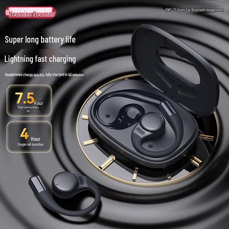 

Newmine OWS-12 True Wireless Ear-Hook Sport Headphones