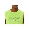 Asics Letter Round Neck Sleeveless Vest Men Tops Yellow 2091A743-751