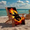 Ultra-Soft Beach Towel with Dragon Theme,Ideal for Pool - Camping, Diving - Perfect Travel Essential, Vibrant Beach Towel.