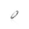 LUNNE Silver Round Flat Ring #LSR04