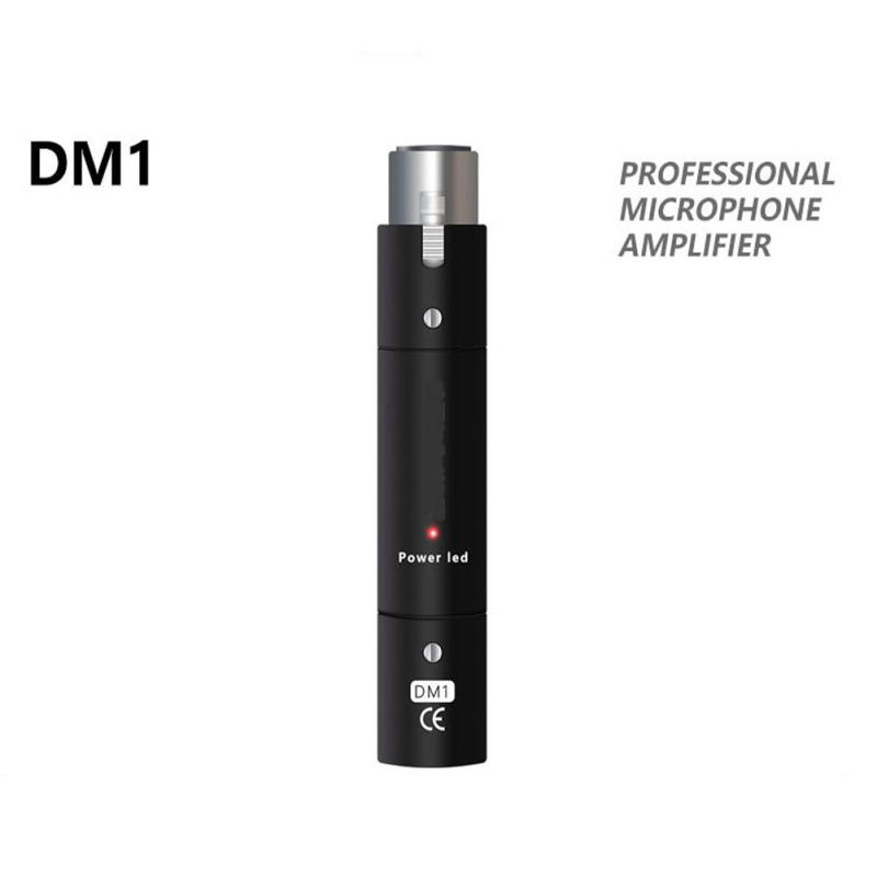 

DM1 48V динамический микрофонный усилитель профессиональный микрофонный усилитель предусилитель для живых выступлений