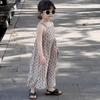 Children Girls' Suspender Jumpsuit Polka Dot Printed Loose Kids Jumpsuit