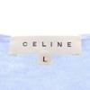 Celine Made In Italy Cashmere Blend Knit Best L Blue Women Used