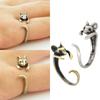 Ladies Gift Adjustable Animal Alloy Ring Vintage Boho