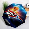 Thunder OKC Basketball Umbrella 8-Frame for Travel, Camping, Casual Lightweight Portable Umbrella, Essential for Every Family Holidays Gift